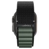 Spigen WBF1 Pasek tkaninowy / opaska materiałowa Apple Watch Ultra 49 mm | Series 11/10 46 mm | 9/8/7/SE 45/44 mm – Czarno-zielony